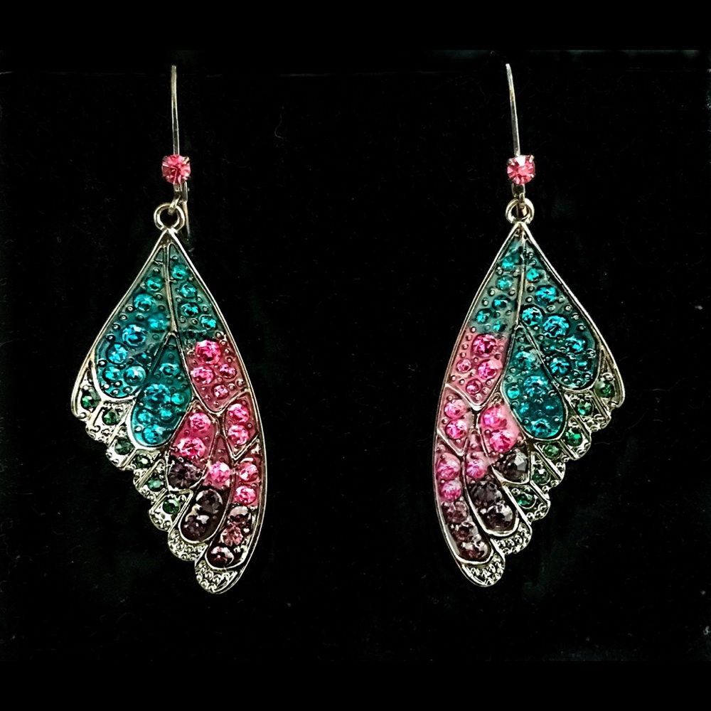 Betsey Johnson You Give Me Butterflies Earrings